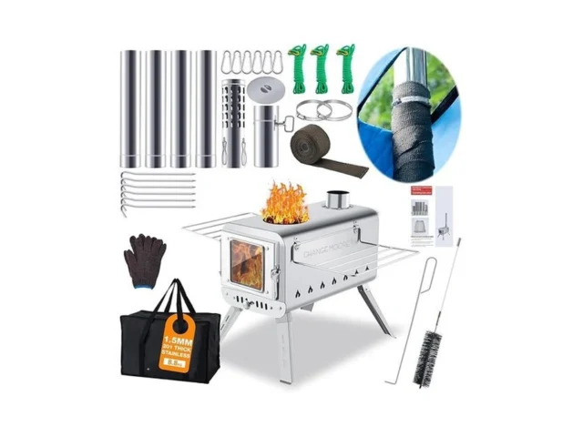 Change Moore Hot Tent Stove Secondary Burn Design -…