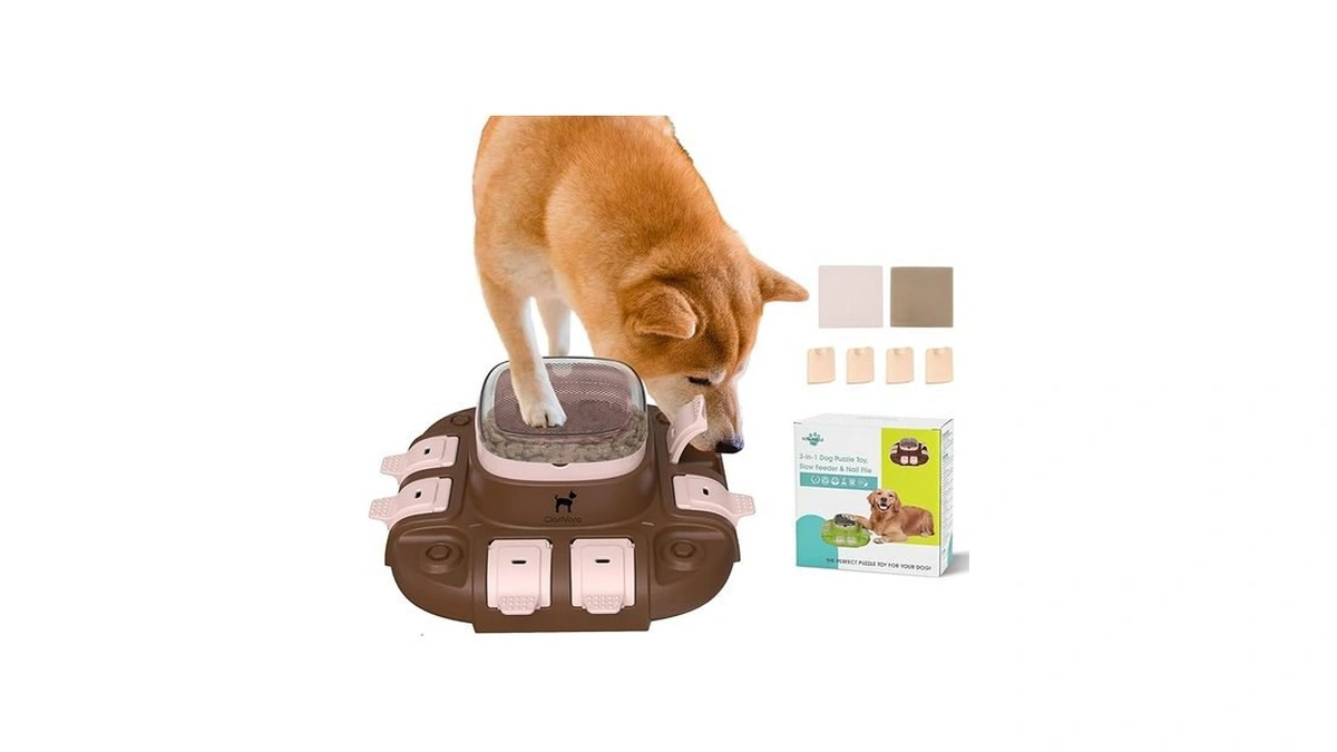 Amazon code: Interactive Dog Toys Clarivory Slow Feed