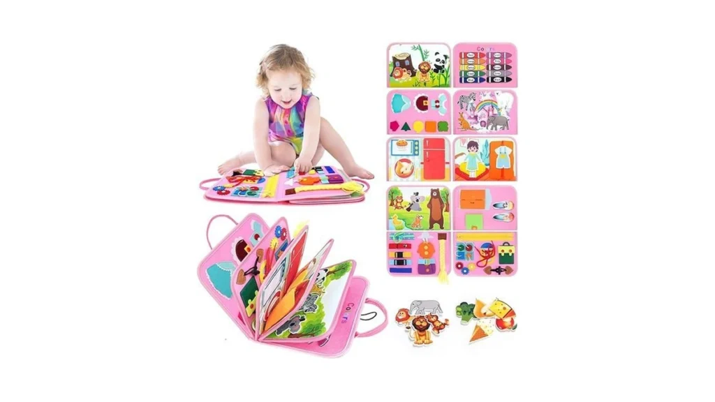 Amazon code: Orubomic 10 In 1 Busy Book Oversize Mont