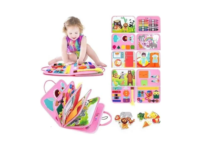 Orubomic 10 In 1 Busy Book Oversize Montessori Toys… Code