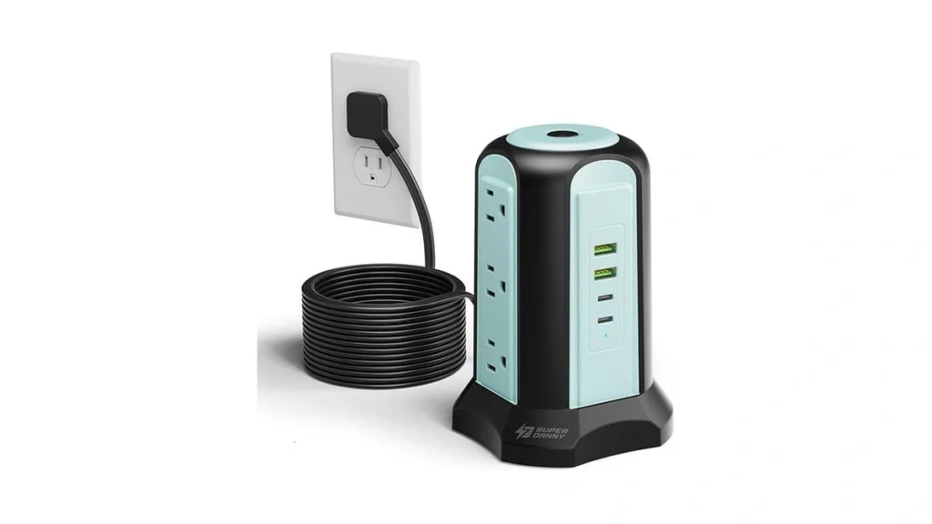 Amazon code: 15ft Long Extension Cord Power Strip Tow