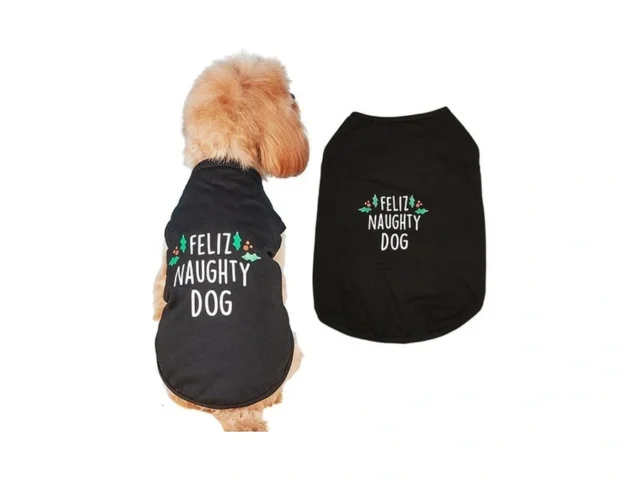 Brouaurpe Pet Shirt Funny Naughty Dog Outfit… Code