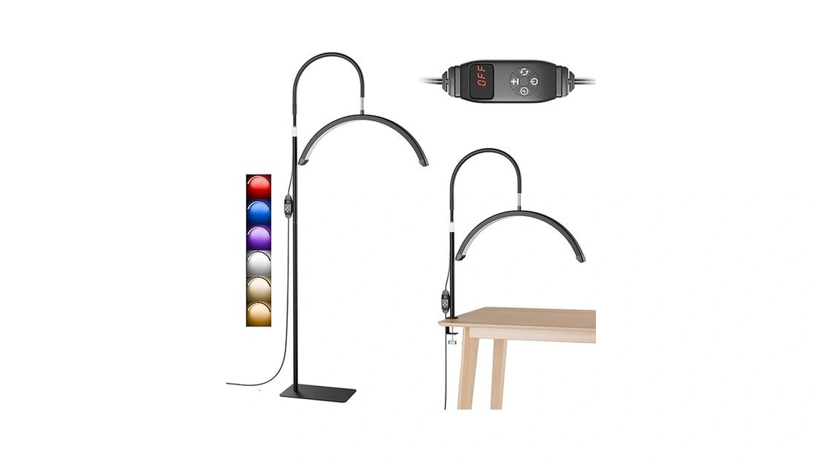 Amazon coupon: 2in1multi-functional Led Half Moon Lamp