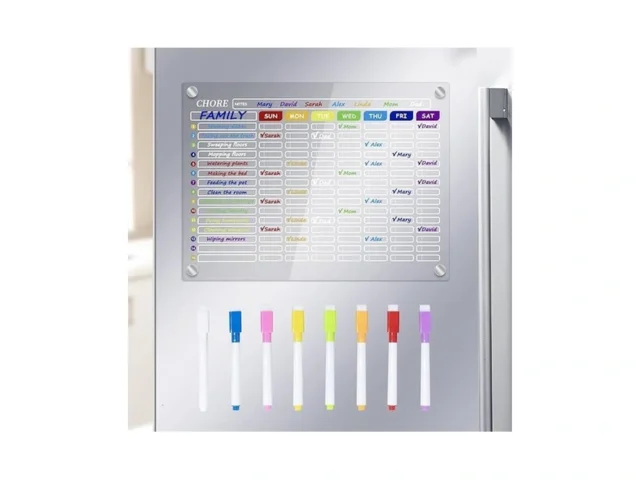 Lachiance Magnetic Chore Chart For Multiple Kids… Code