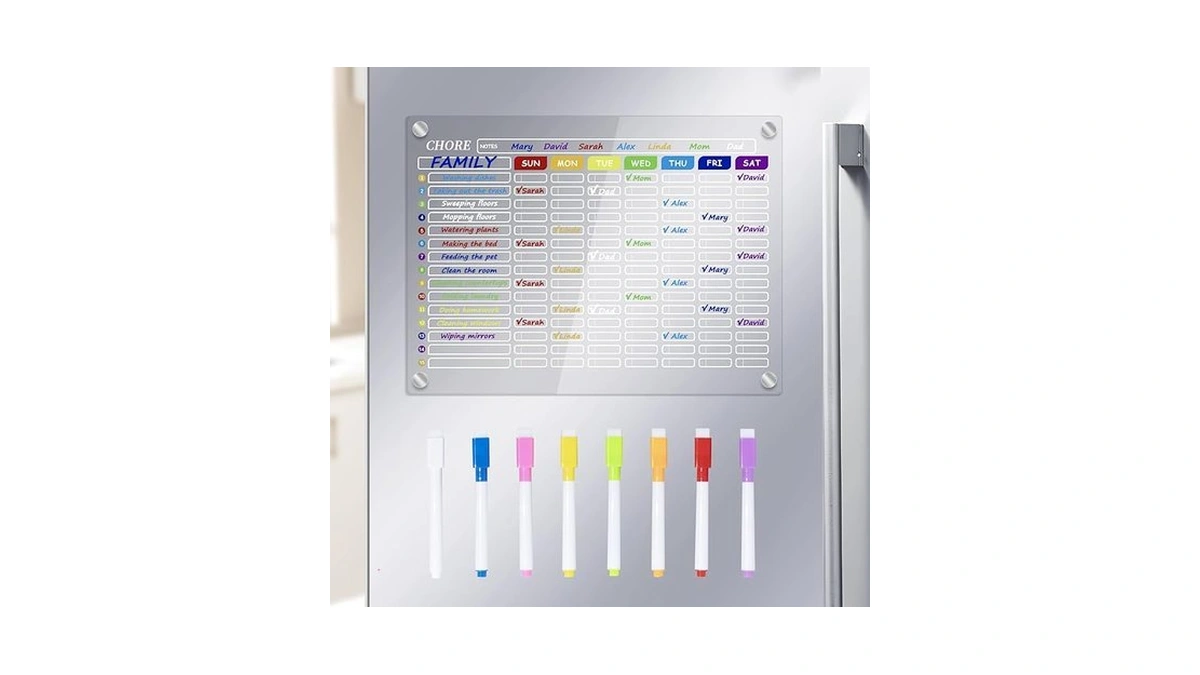 Amazon code: Lachiance Magnetic Chore Chart For Multi