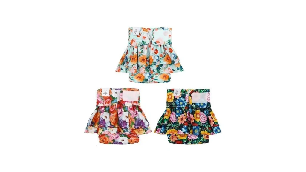 Amazon coupon: Cutebone Female Dog Diapers With Skirts