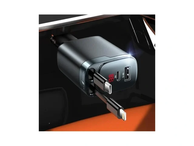 Retractable Car Charger 84w Car Charger Usb C 4 In… Code
