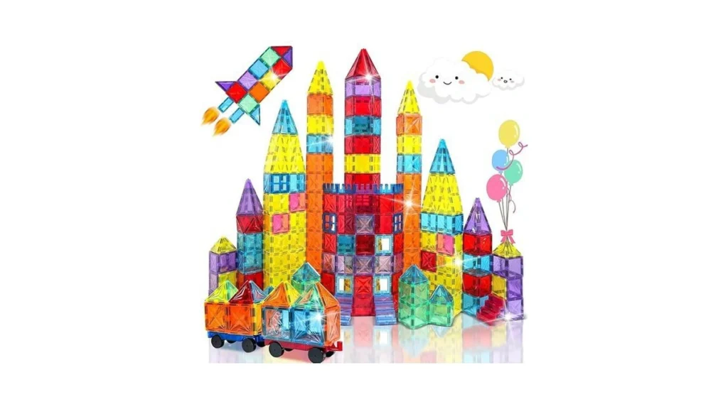 Amazon code: Magnetic Tiles 100pcs Kids Magnetic Bloc