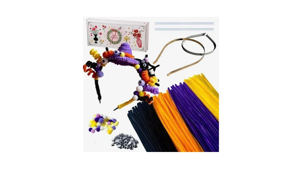 Amazon code: Halloween Pipe Cleaners Craft Set 4 Colo