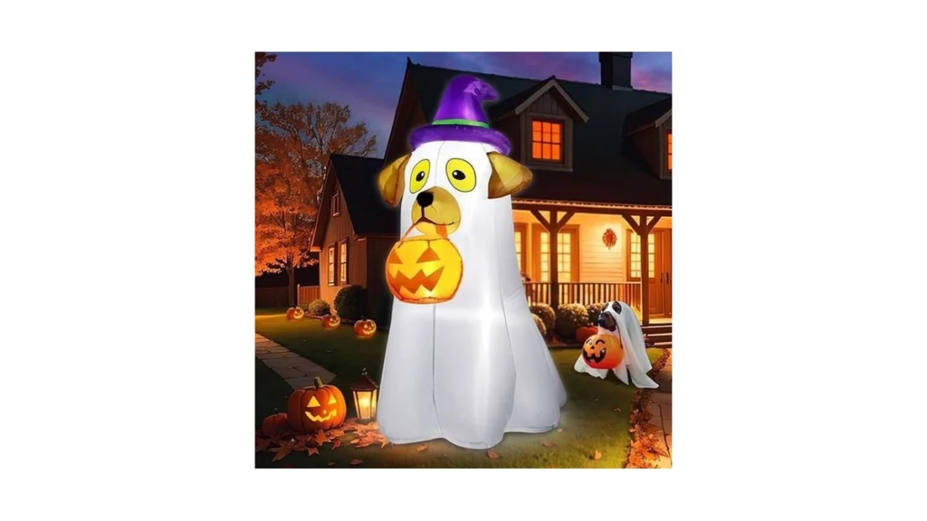 Amazon coupon: Zukakii 5ft Halloween Inflatables Decora
