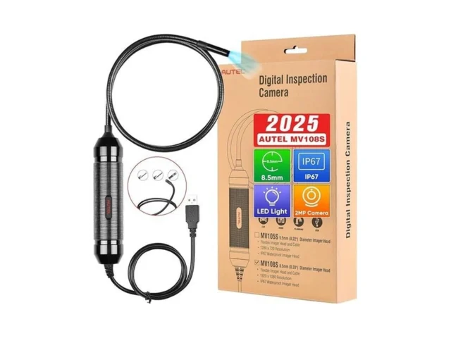 Autel Maxivideo Mv108s Borescope Inspection Camera… Code