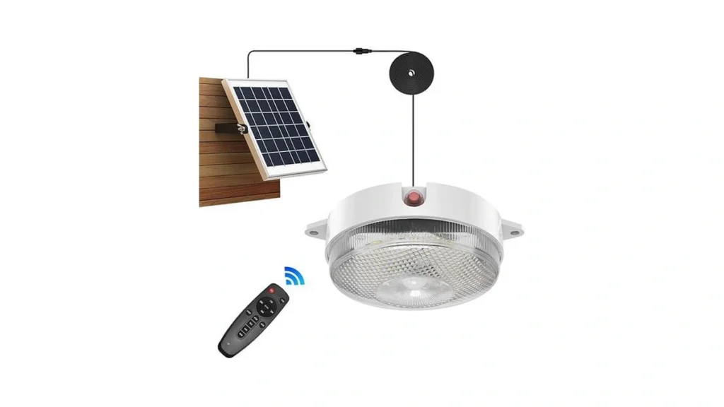 Amazon code: Sunbonar Solar Ceiling Light Motion Sens
