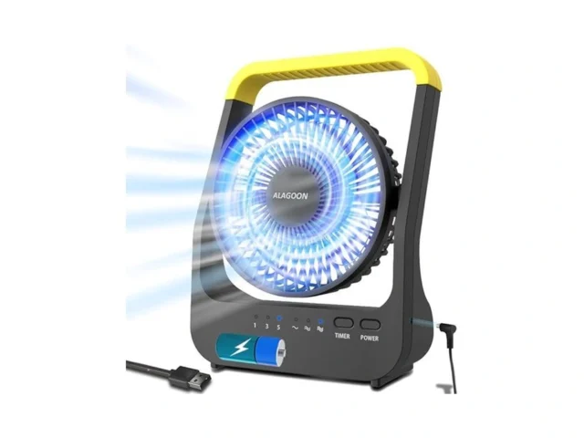 Alagoon Portable Desk Fan D Battery Operated Fan… Code