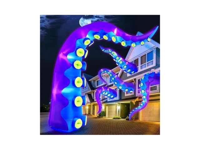1pcs 14ft Giant Halloween Inflatables Octopus… Coupon