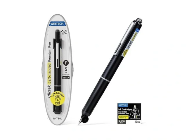 Writech Fountain Pen Left Handed Retractable Style… Coupon