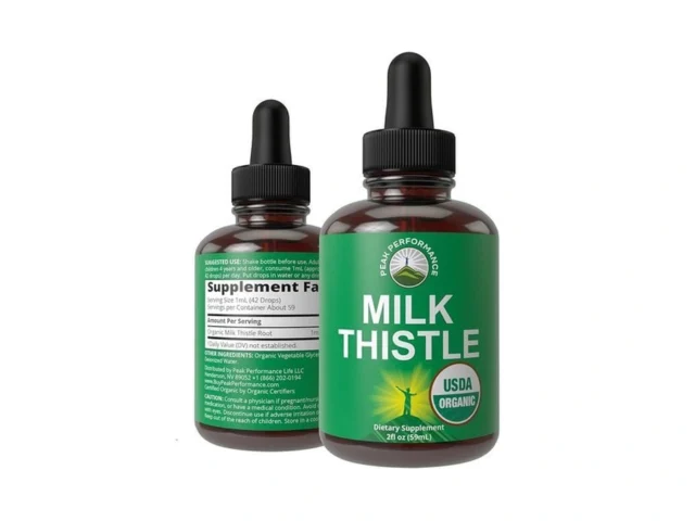 Usda Organic Milk Thistle Extract Vegan Liquid… Coupon