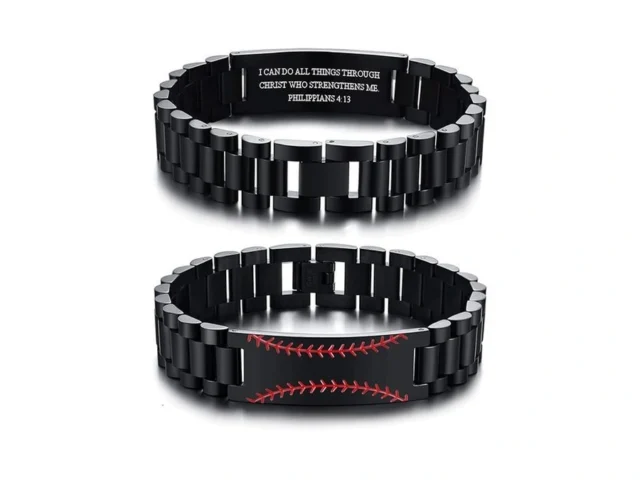 Vnox Baseball Gifts For Men Engraved Philippians 4… Coupon