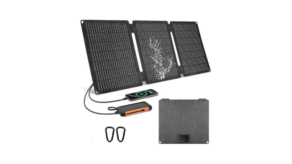 Amazon coupon: 35w Portable Solar Panel Charger Qc3 0 U