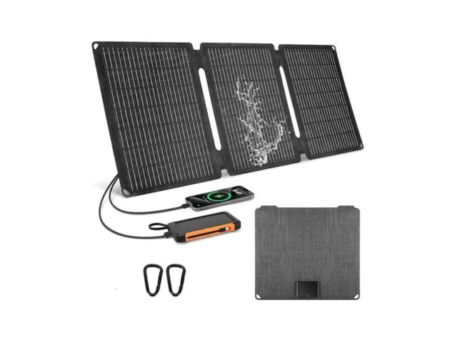 35w Portable Solar Panel Charger Qc3 0 Usb C Solar… Coupon
