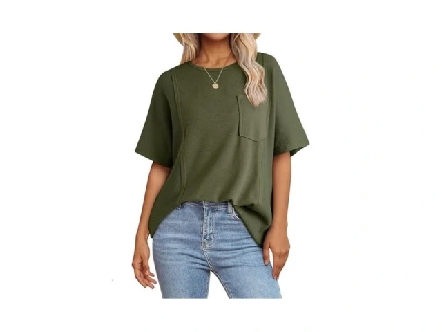 Acelitt Womens Oversized T Shirts Loose Fit… Code