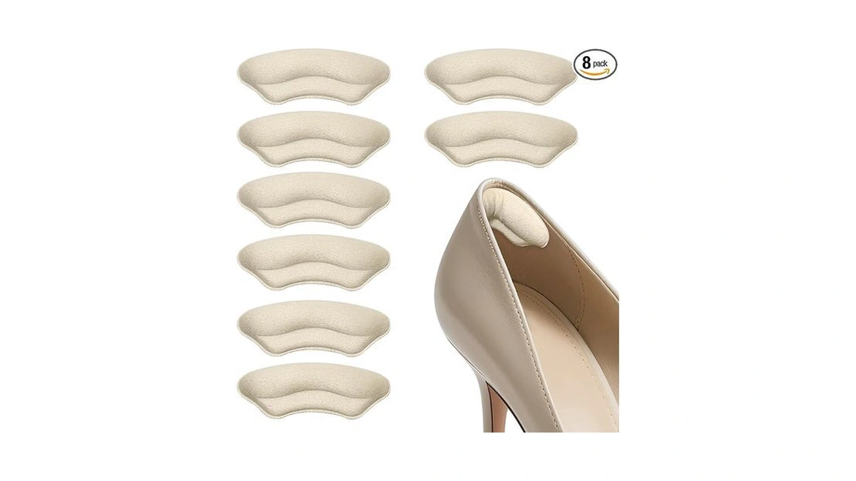 Amazon coupon: Ouzorp Heel Pads For Shoes-4 Pairs Heel