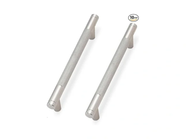 Komotia 10 Pack Brushed Satin Nickel Cabinet Pulls… Coupon
