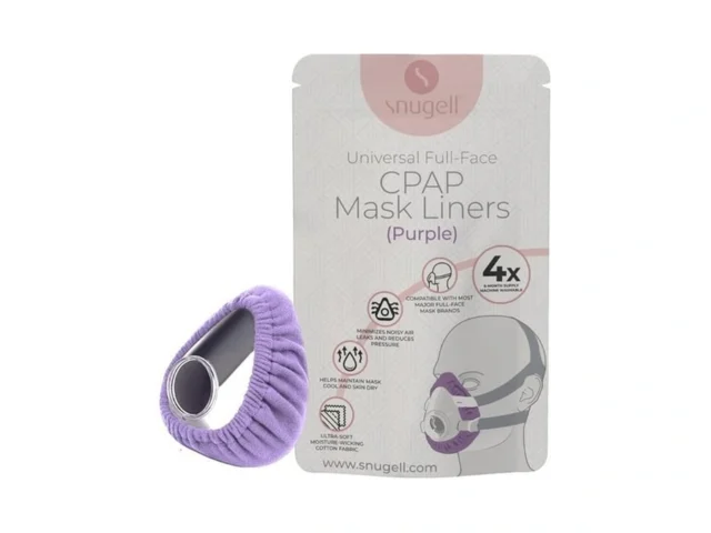Snugell Cpap Mask Liners Full-face 4-pack Purple… Coupon