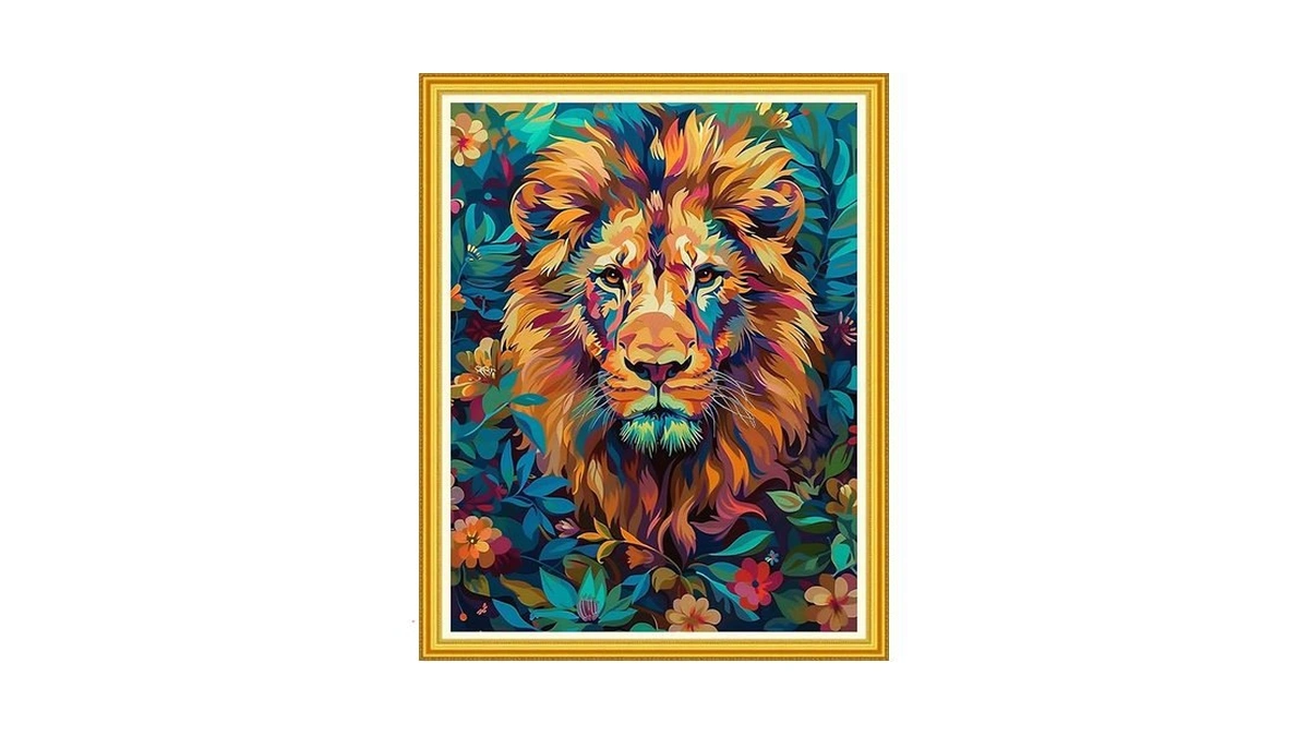 Amazon coupon: Magxvouy Cross Stitch Kits Stamped Full