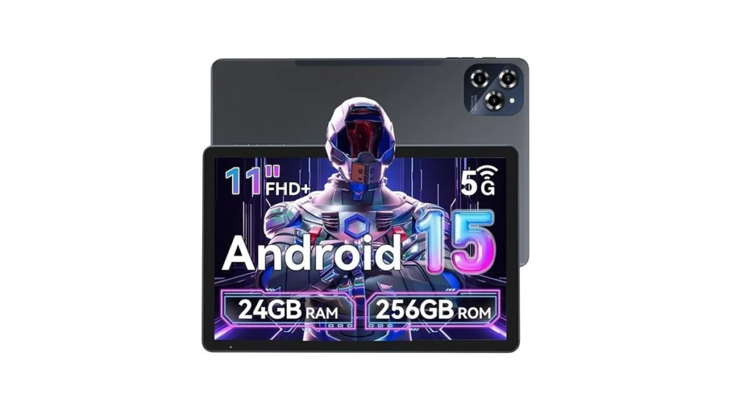 Amazon coupon: Android 15 Tablet With 11 Inch Fhd Displ