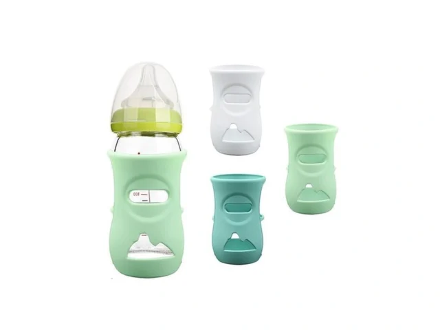 Natural Silicone Baby Bottle Cover Anti-breakage… Coupon