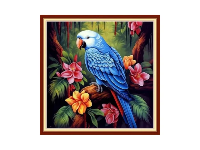 Disxvivy Cross Stitch Stamped Full Embroidery Kits… Coupon