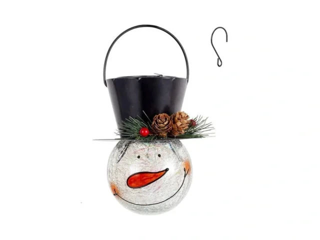 Starsoul Snowman Solar Lanterns Christmas Outdoor… Coupon