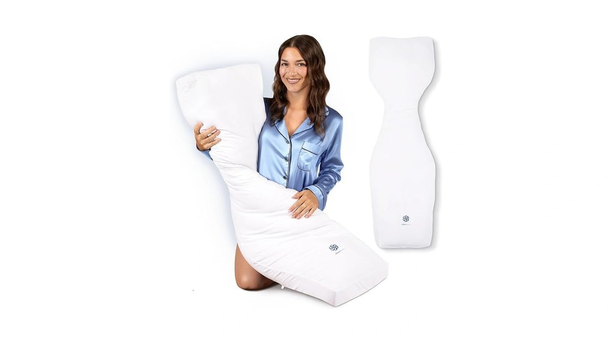 Amazon coupon: Fully-adjustable Body Pillow For Side Sl
