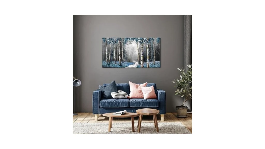 Amazon coupon: Hkdgoka Large Wall Art Living Room Moder