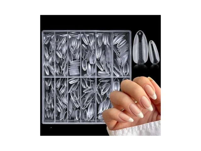 Lifextol 504pc Almond Gel Nail Tips Medium Fake… Coupon