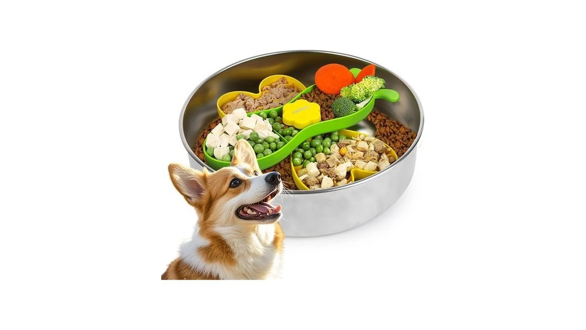 Amazon code: Npet Slow Feeder Dog Bowls For Large Dog