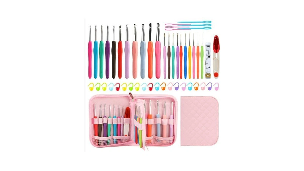Amazon coupon: Blingcute 50pcs Ergonomic Crochet Hooks