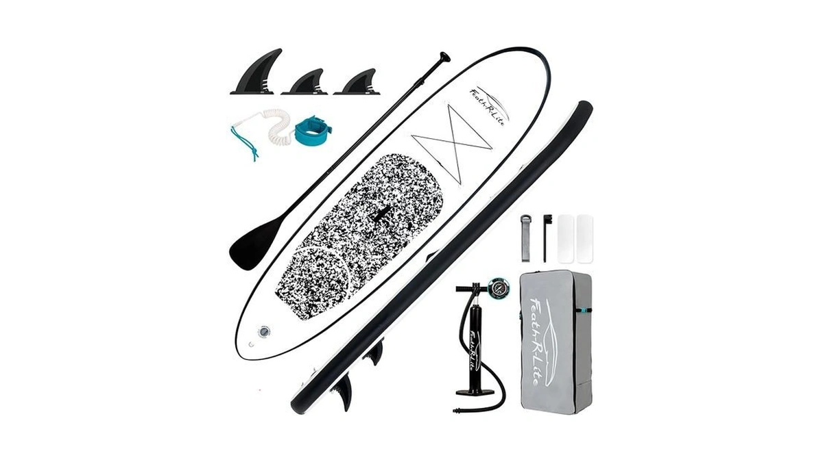 Amazon code: Feath-r-lite Inflatable Stand Up Paddle