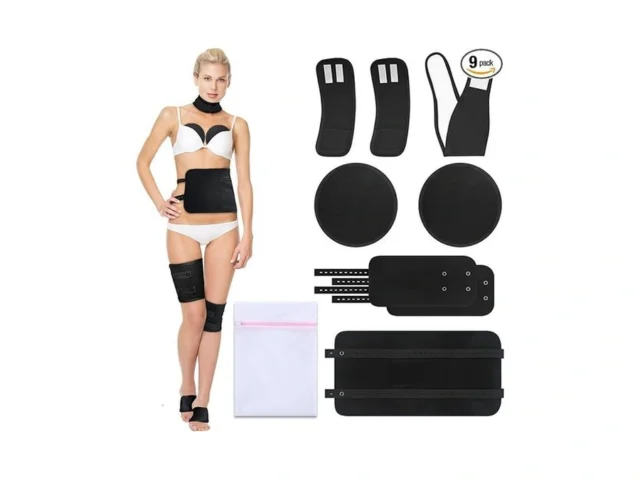 9 Pcs Castor Oil Pack Wrap Organic Cotton For… Code