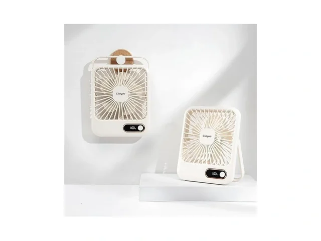 Portable Rechargeable Fan – 6 Speed Foldable Desk… Code