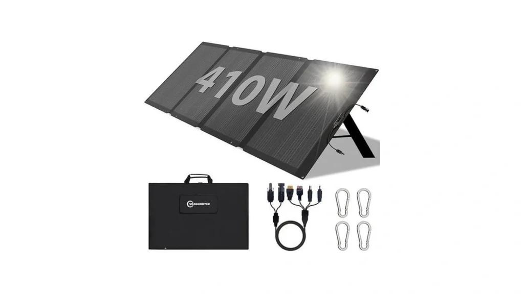 Amazon coupon: 410w 42v Etfe Portable Solar Panel Ip68