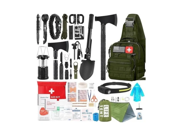 Survival Kit 268 Pcs Emergency Survival Gear And… Coupon