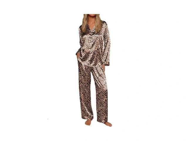 Ekouaer Silk Satin Pajamas For Women Button Down… Coupon