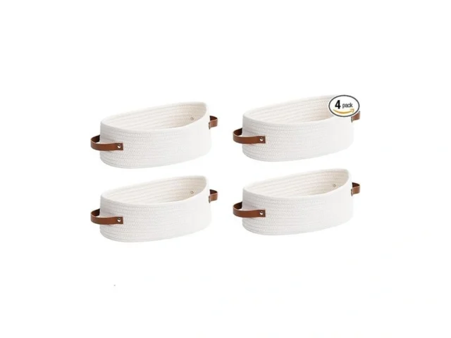 Dimj Toilet Paper Basket – Woven Organizer With… Coupon