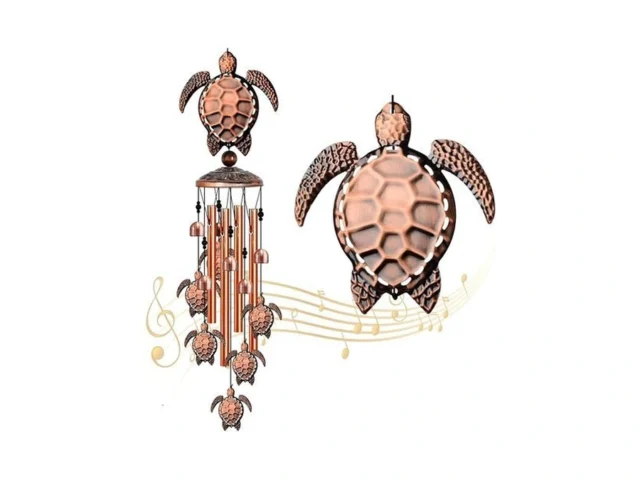 Yxotjhs Turtle Wind Chime For Outside Sea Turtle… Code