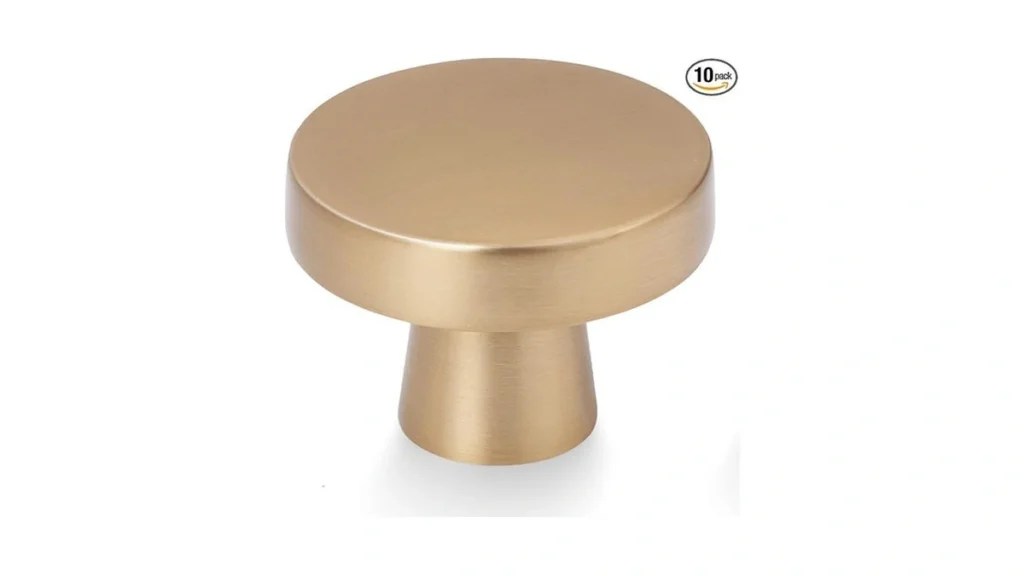 Amazon coupon: Bukobyhe 10 Pack Cabinet Knobs - Champag