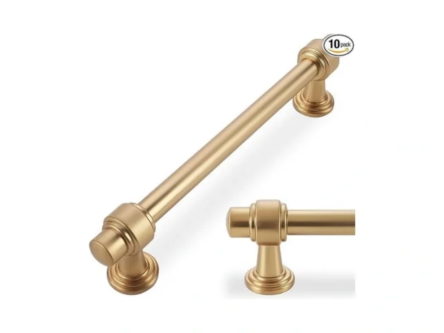 Povefonk 10 Pack 5 Inch Champagne Bronze Kitchen… Coupon