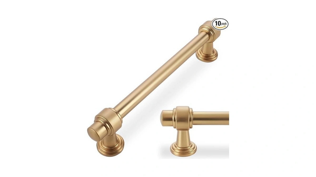 Amazon coupon: Povefonk 10 Pack 5 Inch Champagne Bronze