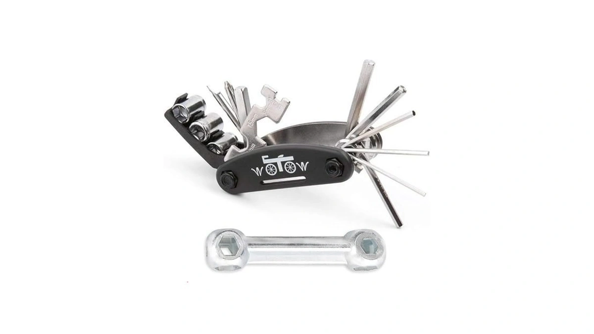 Amazon coupon: Wotow Bike Repair Tool Kit 16 In 1 Bike