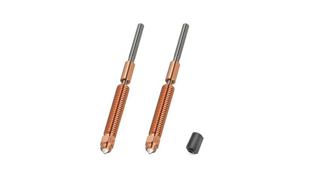 Amazon code: 2 Pcs K2 Plus Nozzle 0 4mm 0 6mm Quick-s